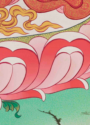 Green Tara Thangka | Healing Tara Painting | Traditional Artwork