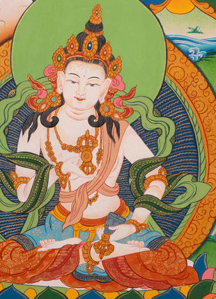 White Tara Thangka | Wall Hanging Decorations