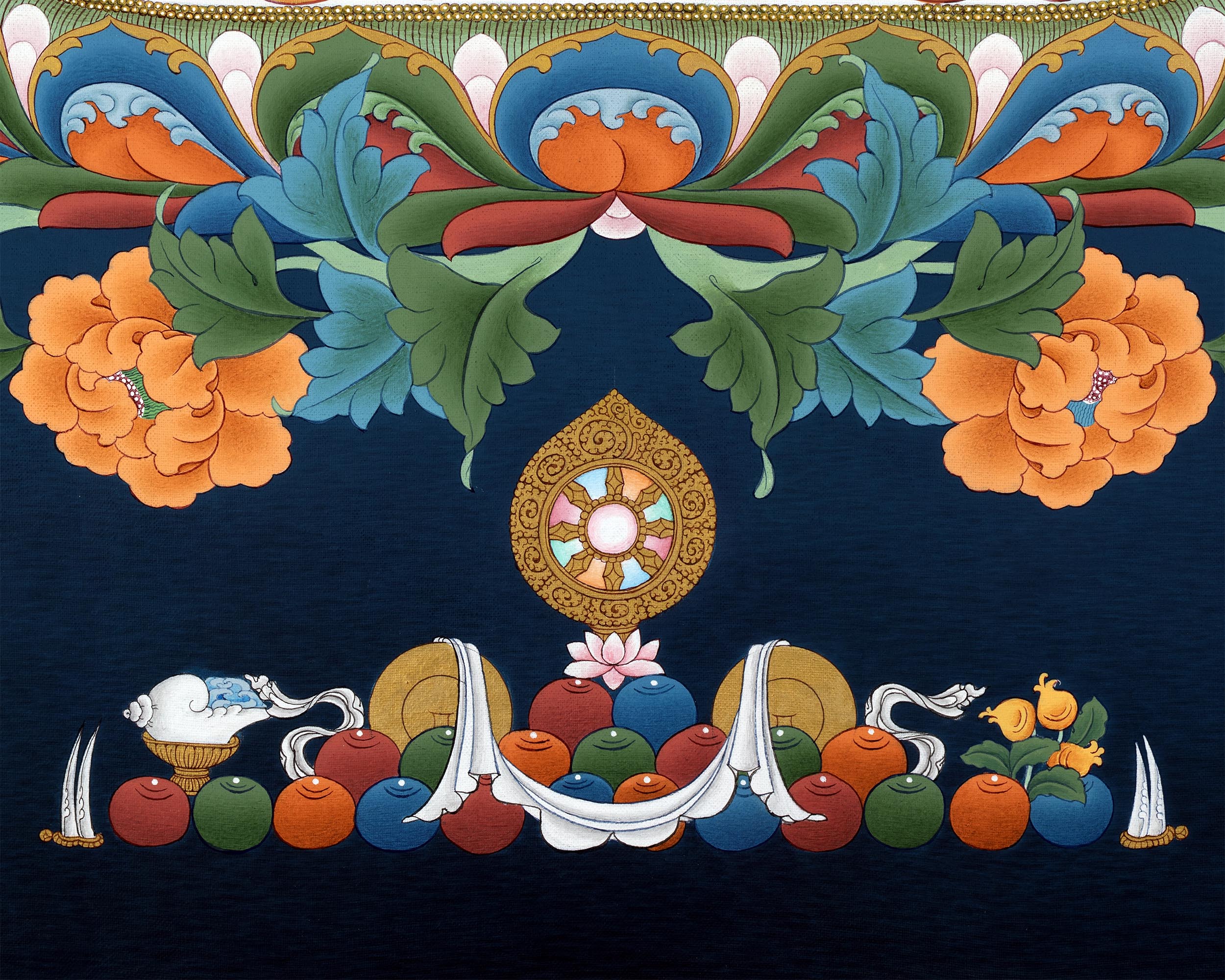 The Buddha Shakyamuni Thangka | Tibetan Buddhist Art