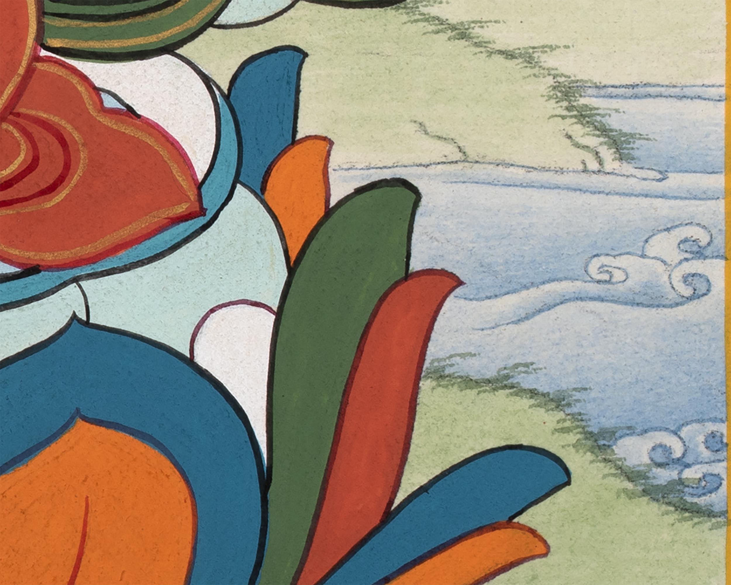 Vajradhara Thangka | The Primordial Buddha