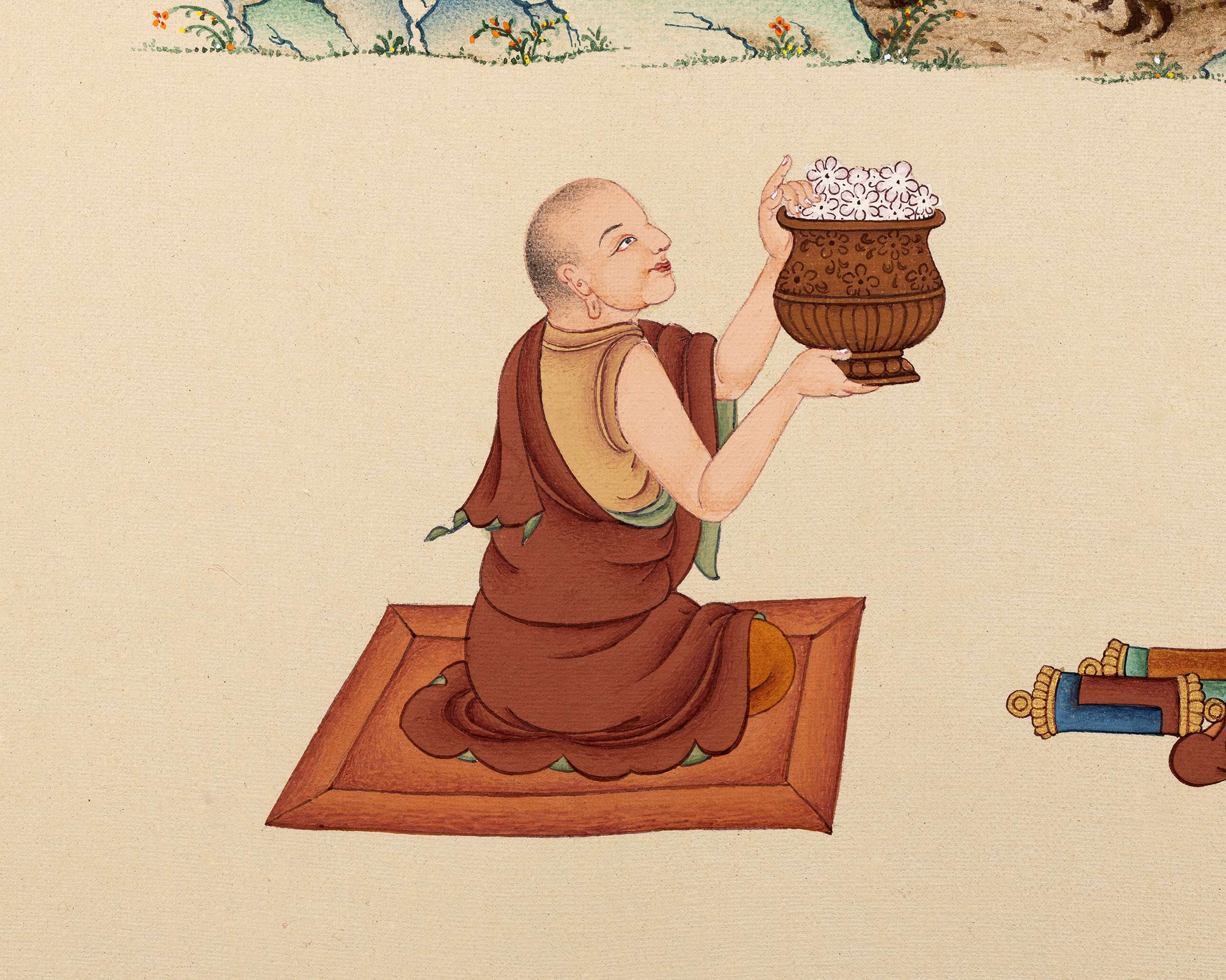 Tibetan Buddhist Art | Buddha Shakyamuni Thangka