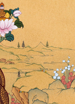 Yuthok Thangka | Tibetan Buddhist Master Painting