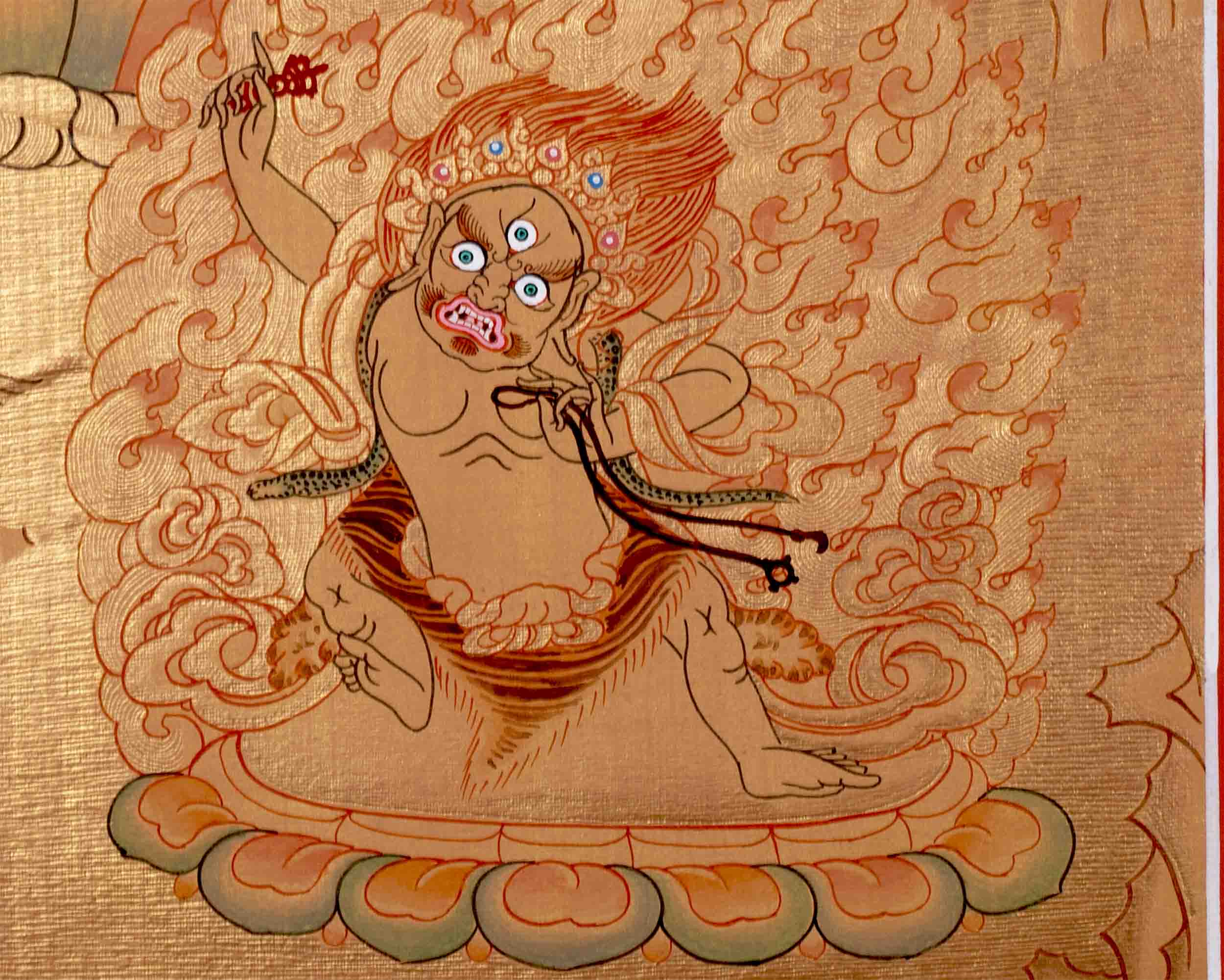 Avalokitesvara Chengrezig Thangka |Tibetan Buddhist Thangka Art