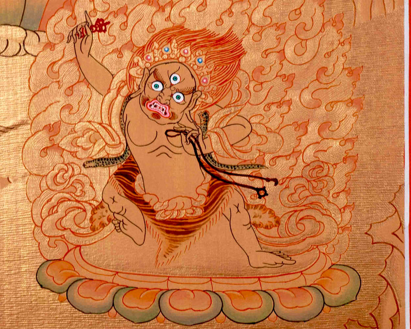 Avalokitesvara Chengrezig Thangka |Tibetan Buddhist Thangka Art