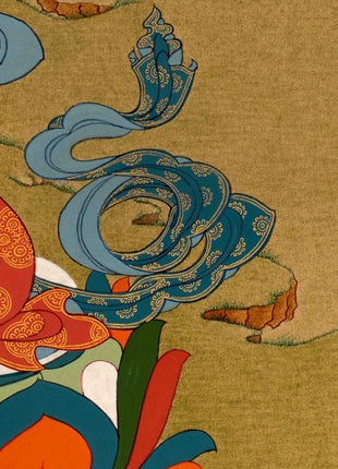Avalokiteshvara Buddhist Thangka | Genuinely Hand Painted Art