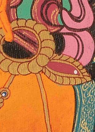 Jambala Kubera Thangka | Buddhist Wall Decors