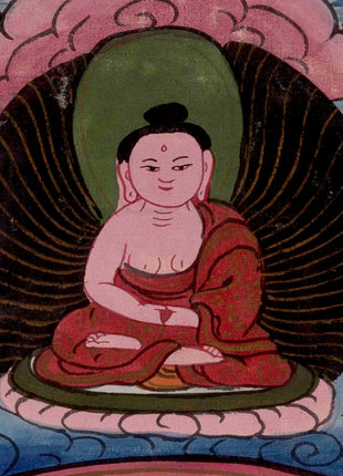 Namsangiti Thangka | Manjushree | Meditation Canvas Art