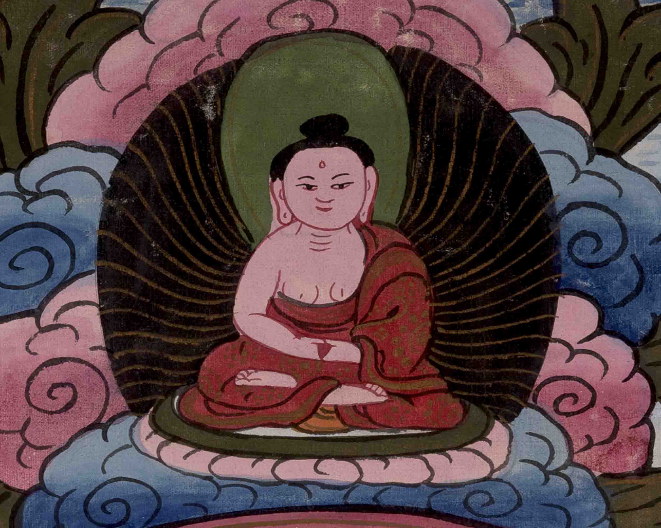 Namsangiti Thangka | Manjushree | Meditation Canvas Art