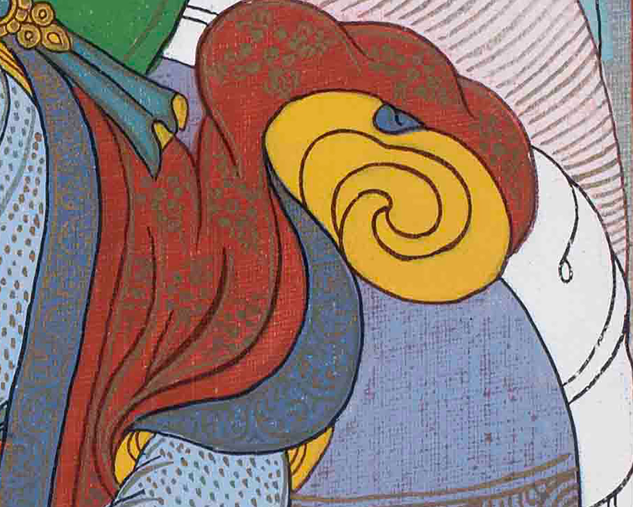 The Majesty of King Dza Thangka | Traditional Buddhist painting