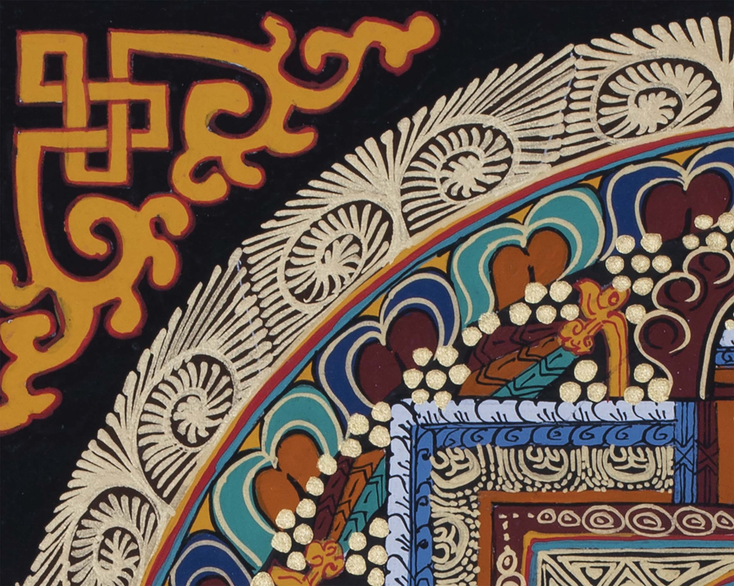 Om Mantra Mandala | Buddhist Art