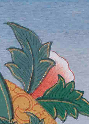 Traditional Hand Painted Chenrezig Thangka Painting | Chenrezig Thangka