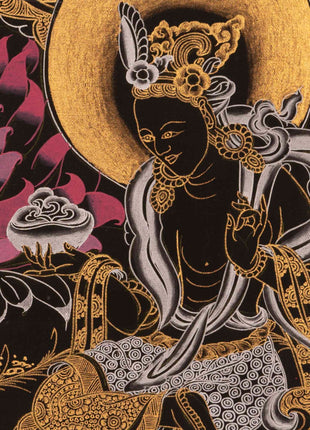 Guru Rinpoche Thangka | Traditional Tibetan Art | Wall Decors