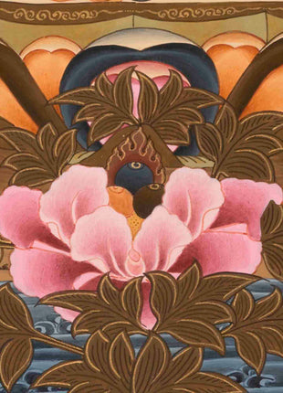 White Tara Thangka | Buddhist Artwork | Wall Hanging Decors