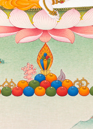Mandarva Thangka Dakini Digital Print | Dakini Deity | Himalayan wall decor