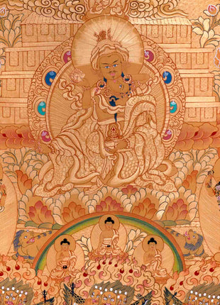 Refuge Tree Thangka Painting | Traditional Thangka art