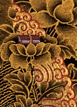 Wisdom Deity Manjushri Thangka | Tibetan Bodhisattva Art in Small Size