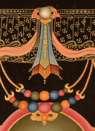 Buddha Shakyamuni Thangka | Buddha Seated in Meditation