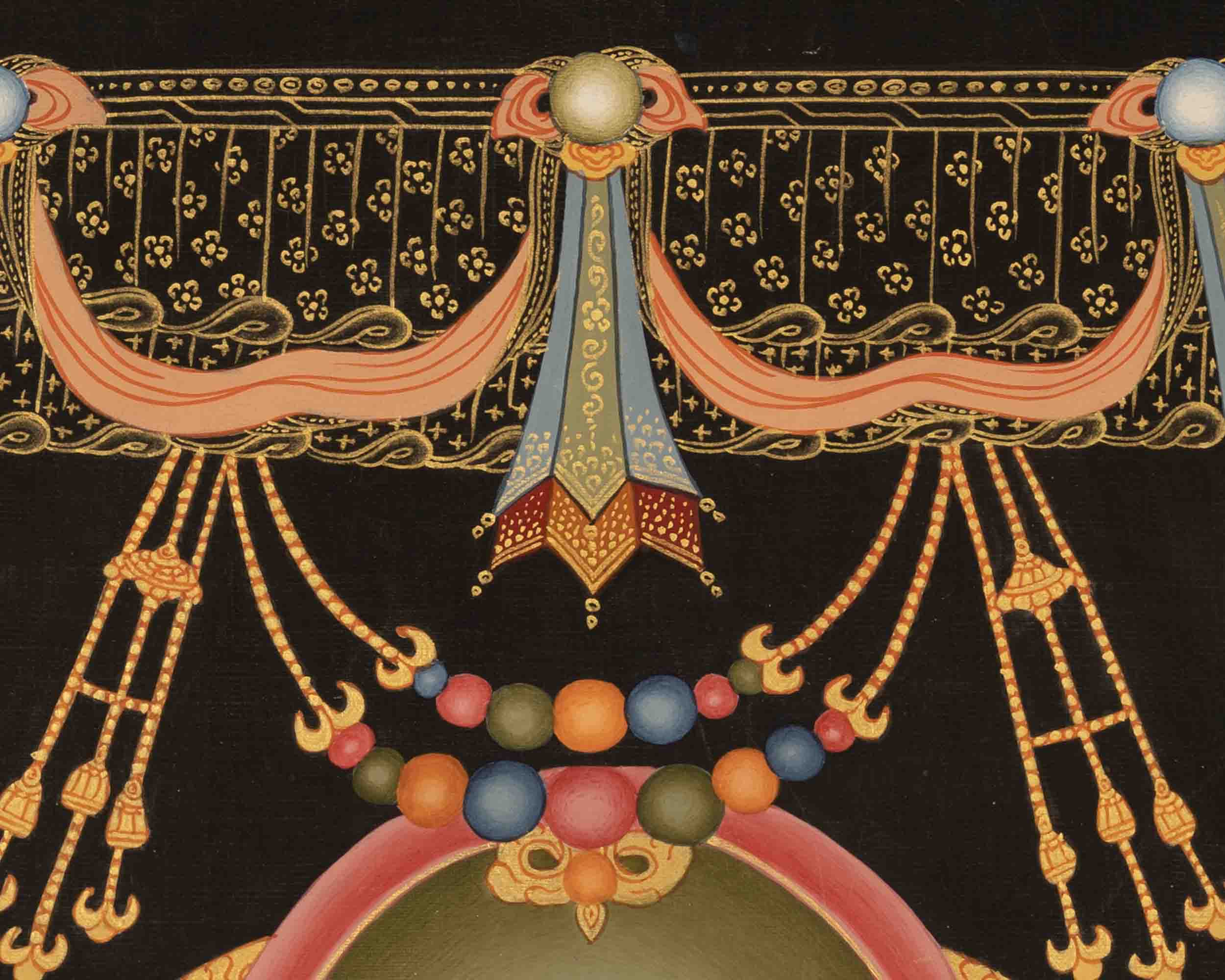 Buddha Shakyamuni Thangka | Buddha Seated in Meditation