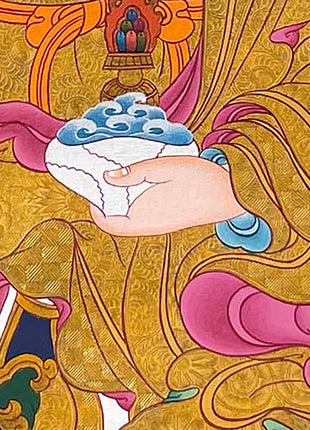 Guru Rinpoche Thangka | Religious Buddhist Art | Wall Decors