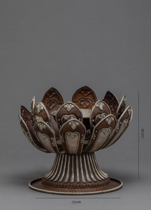 Lotus Offering Dish | Unique Ritual Items | Home Decor Gift Ideas