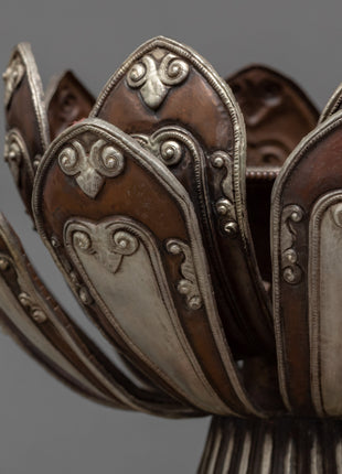 Lotus Offering Dish | Unique Ritual Items | Home Decor Gift Ideas