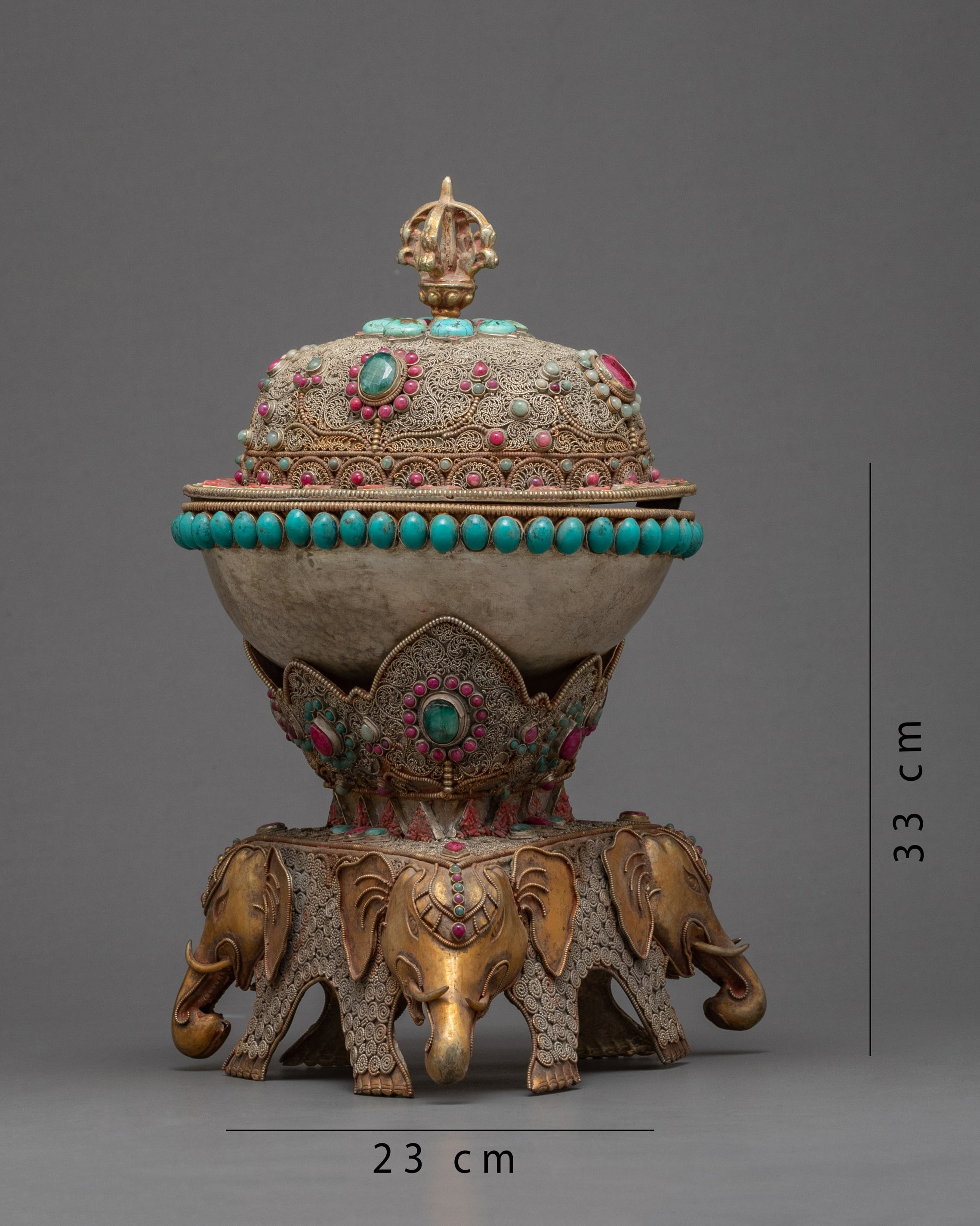 Vintage Kapala Cup | Tibetan Kapala Skull Cup | Antiques Online