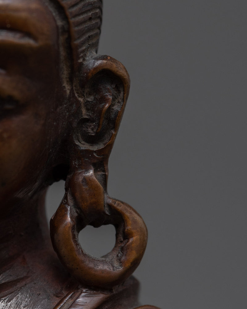 Milarepa Statue for Home Decor | Buddhist Home Altar | Antique Crafts