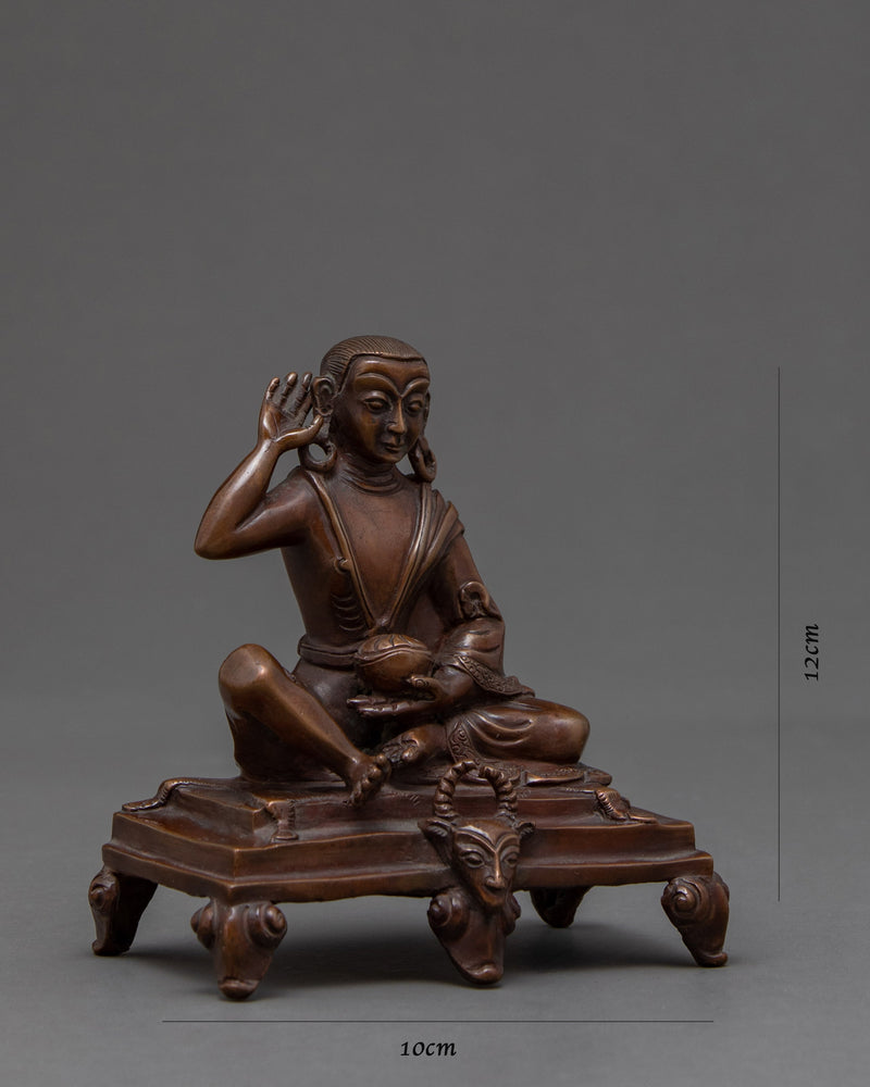 Milarepa Statue for Home Decor | Buddhist Home Altar | Antique Crafts