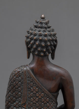 Amitabha Buddha | Buddhist Sculpture for Home Altar | Mini Buddha Statue