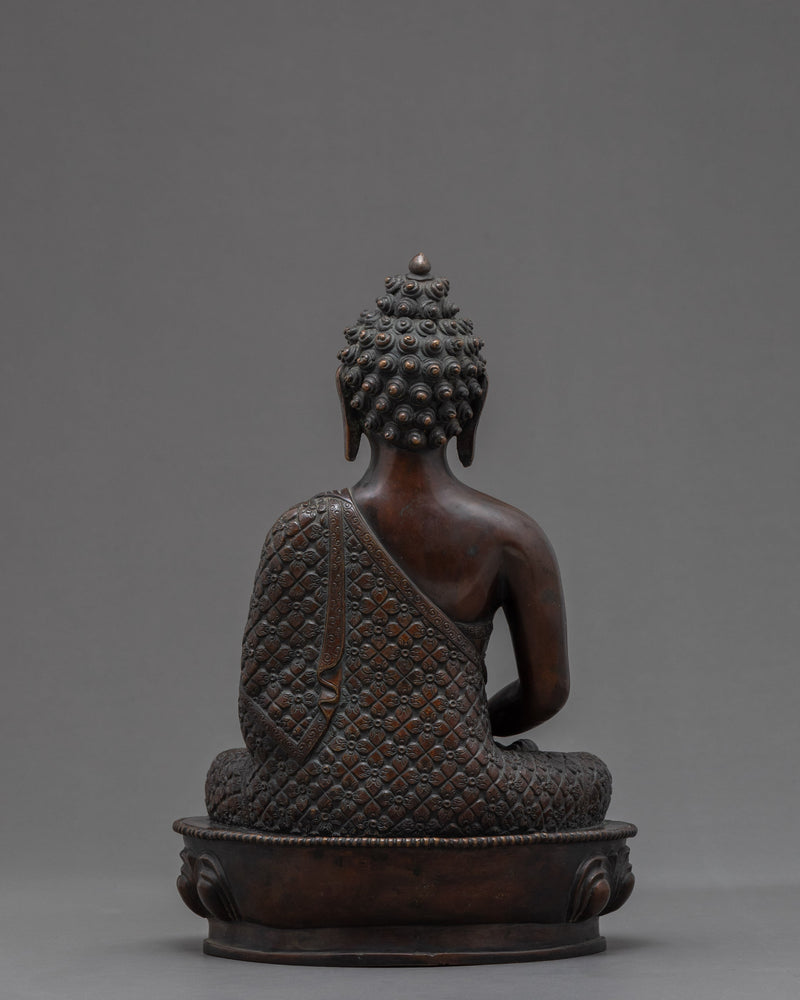 Amitabha Buddha | Buddhist Sculpture for Home Altar | Mini Buddha Statue