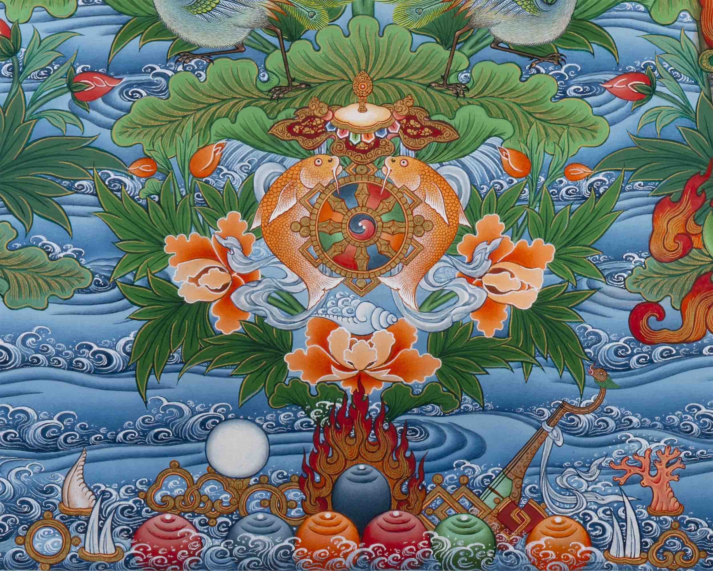 1000 Armed Chengrezig Print | Digital Printing | Wall Decoration