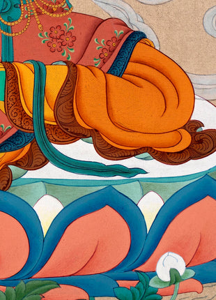 Mother Green Tara | Bodhisattva Deity Thangka