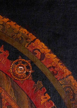 Tibetan Kalachakra Mandala Thangka | Traditional Art | Wall Decors
