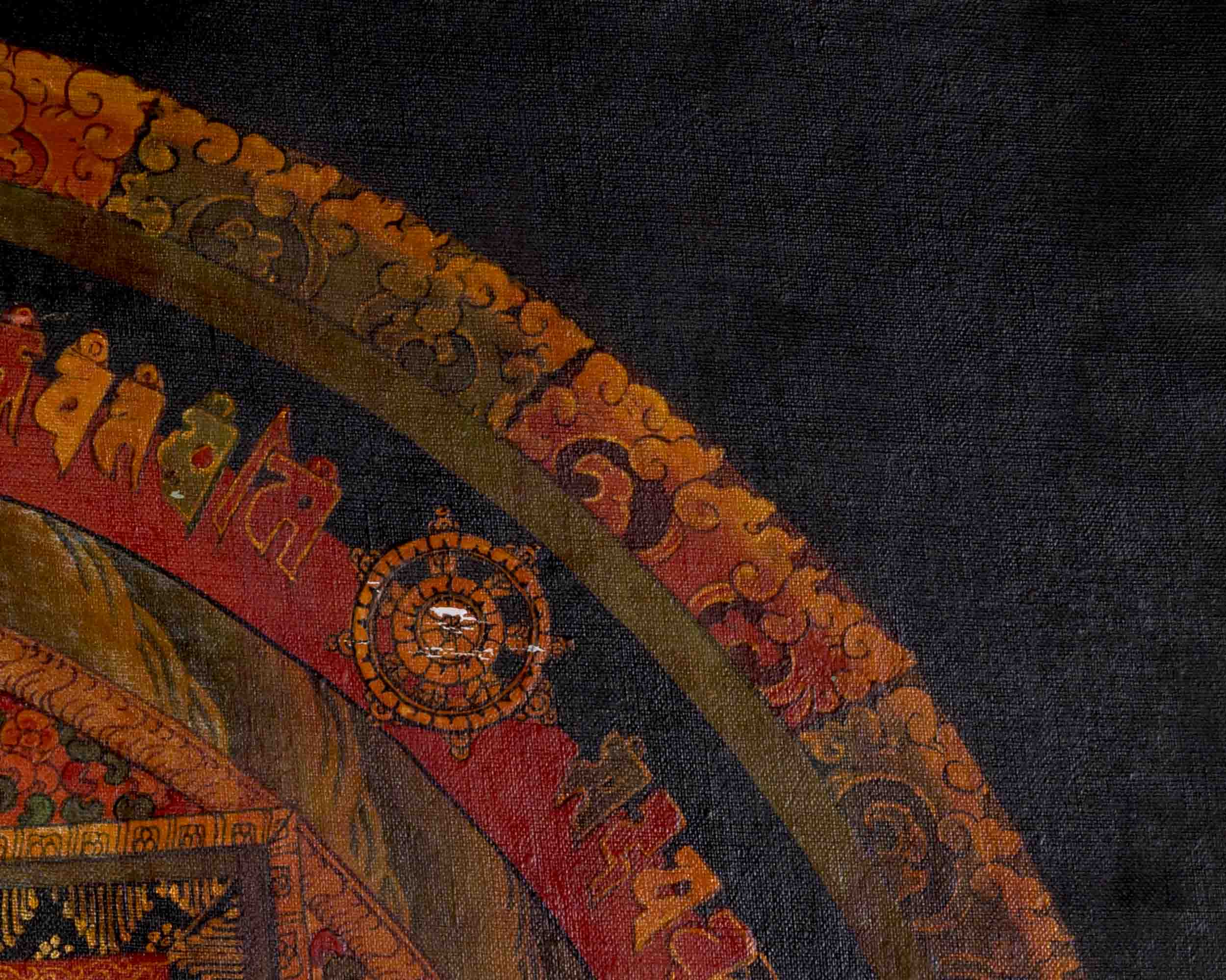 Tibetan Kalachakra Mandala Thangka | Traditional Art | Wall Decors