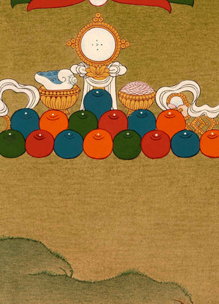 Avalokiteshvara Buddhist Thangka | Genuinely Hand Painted Art