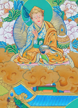 Pema Gyalpo Thangka | Guru Rinpoche Manifestation