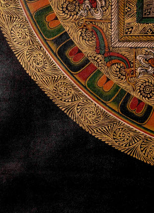 Shakyamuni Buddha Mandala | Tibetan Thangka | Wall Decors