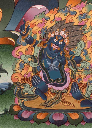 Bodhisattva Manjushree Thangka | Art Painting