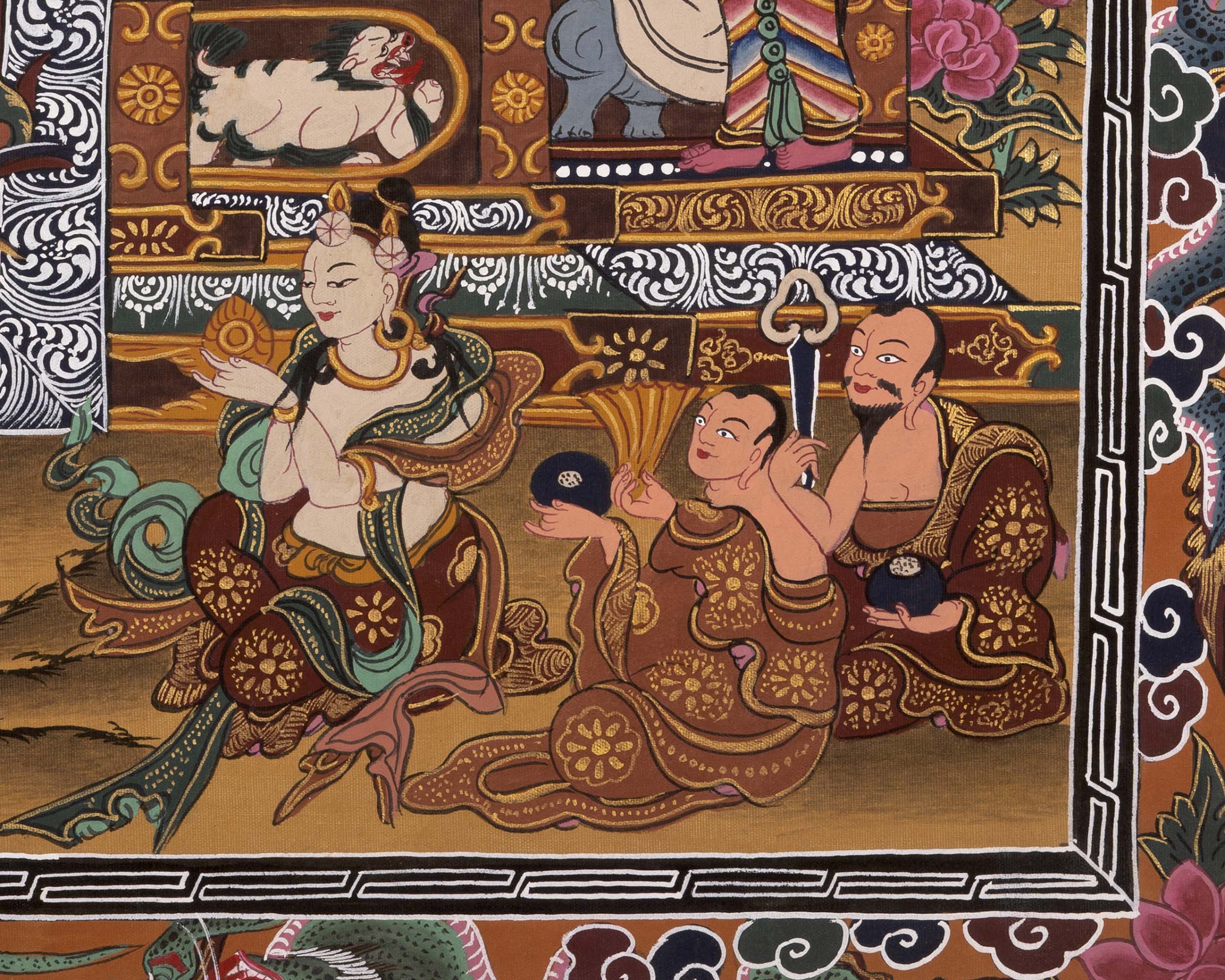 Original Shakyamuni Buddha | Buddhist Religious Thangka Painting