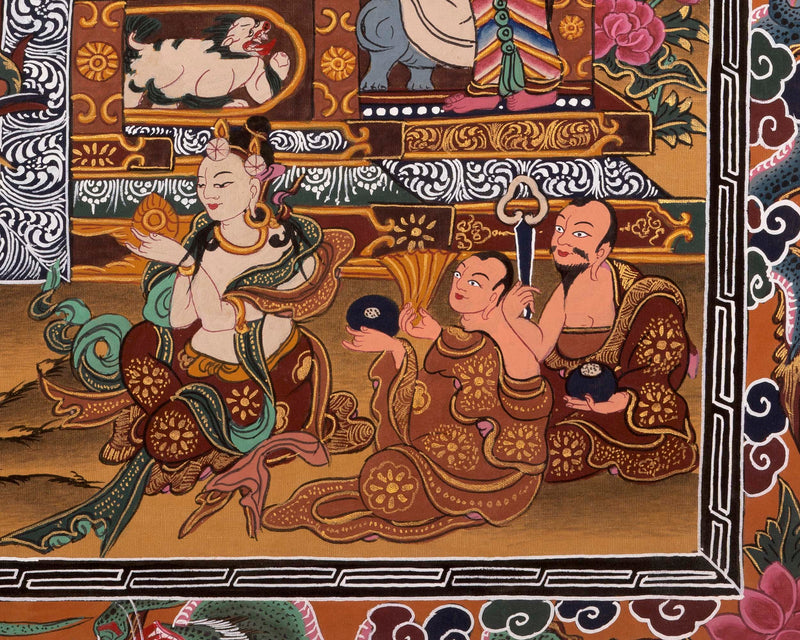 Original Shakyamuni Buddha | Buddhist Religious Thangka Painting