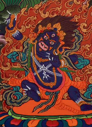 Bodhisattva Avalokiteshvara Chenresig | Tibetan Thangka | Wall Decors