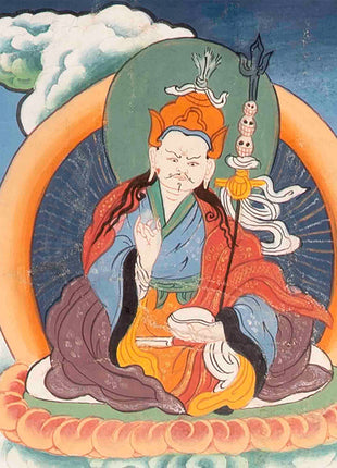 Vintage Green Tara Thangka | Hand Painted Thangka With Brocade