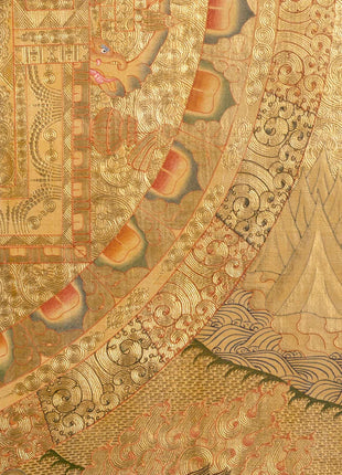 Shakyamuni Buddha Thangka | Mandala Wall Hanging