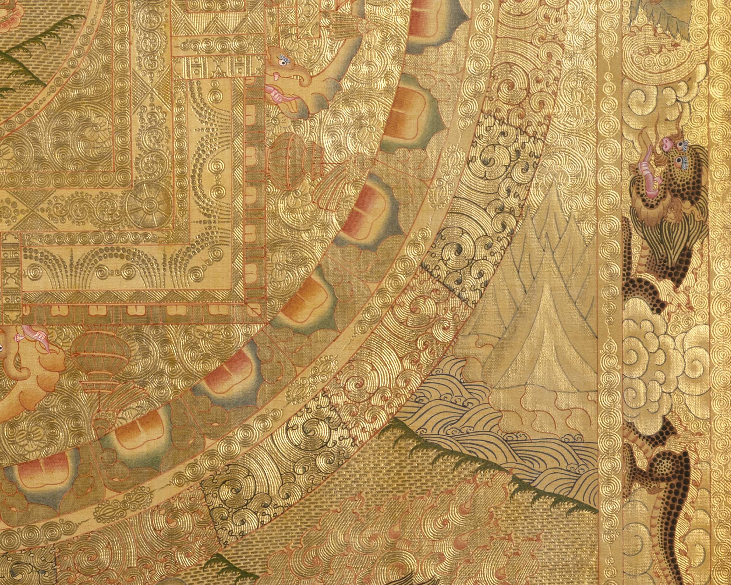 Shakyamuni Buddha Thangka | Mandala Wall Hanging
