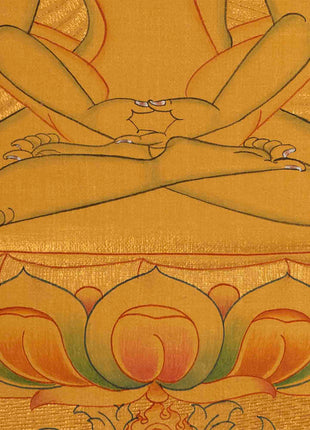Small Size Samantabhadra | Wall Hanging Thangka