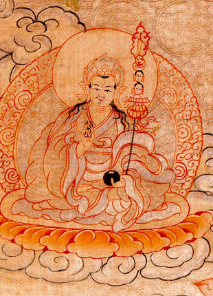 Traditional White Tara Thangka | Mother Buddha Painting with 24k Gold