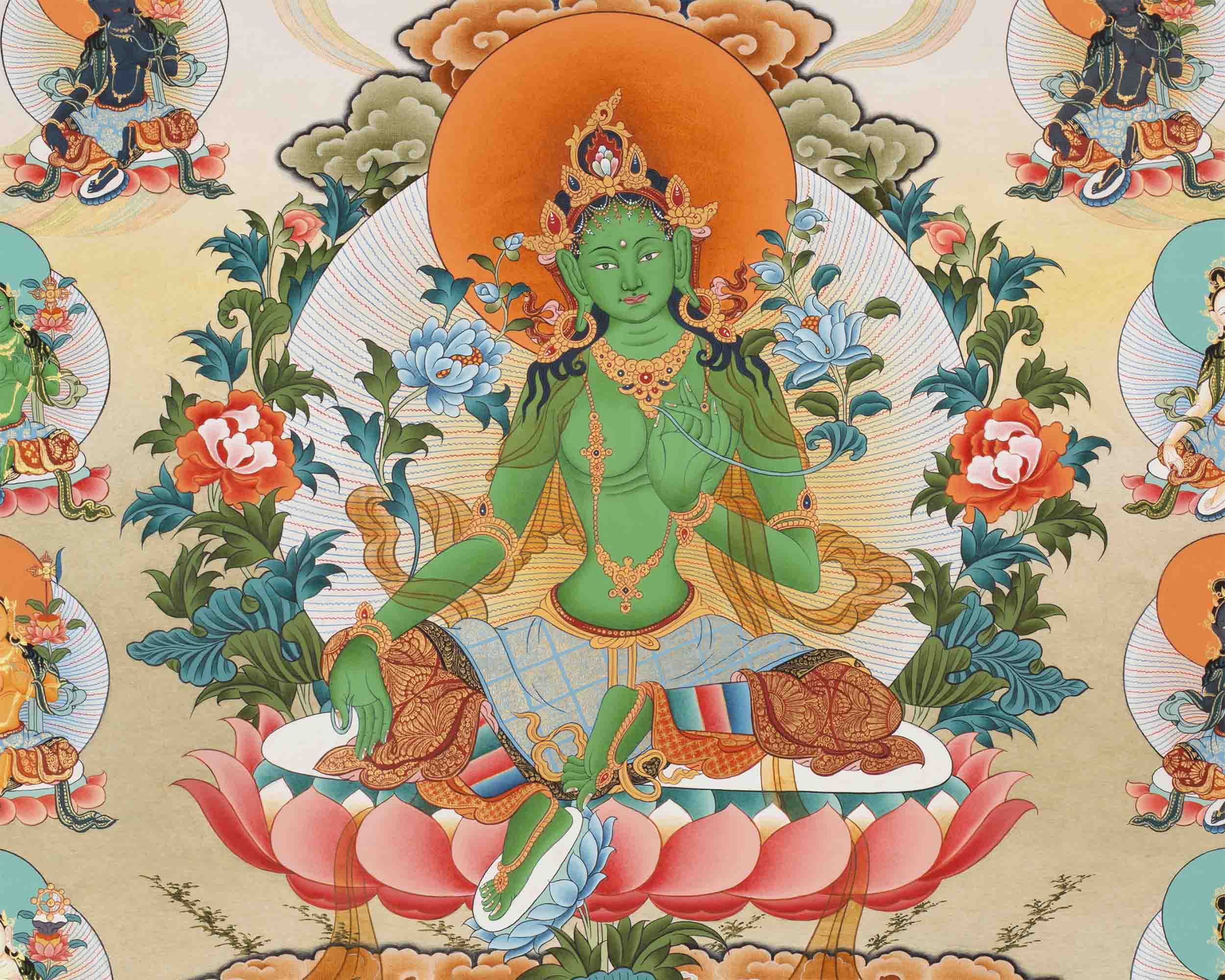 21 Tara Print | Religious Buddhist Wall Decor