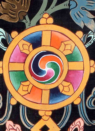 Kalachakra Mantra Thangka | Wall Hanging