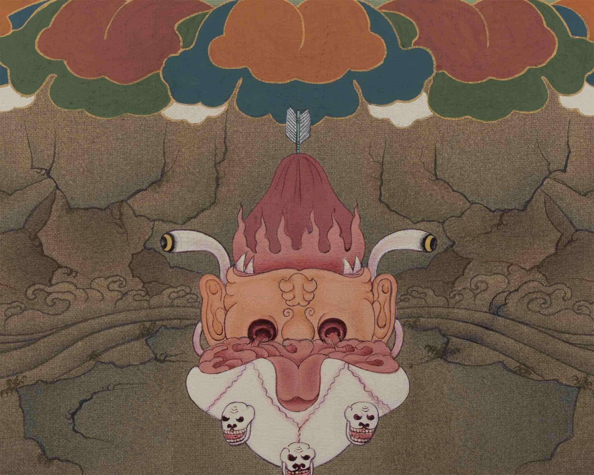 Vajrayogini Dakini Digital Print | Immerse in Divine Feminine Energy | Traditional Art