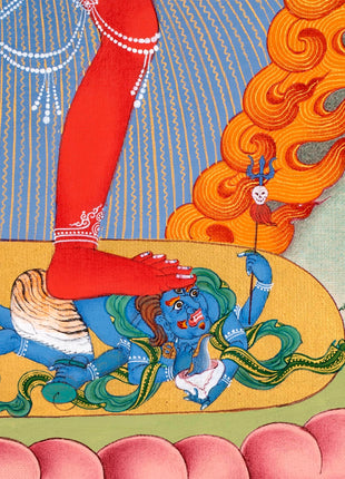 Vajrayogini Thangka | Wrathful Dakini | Female Yidam